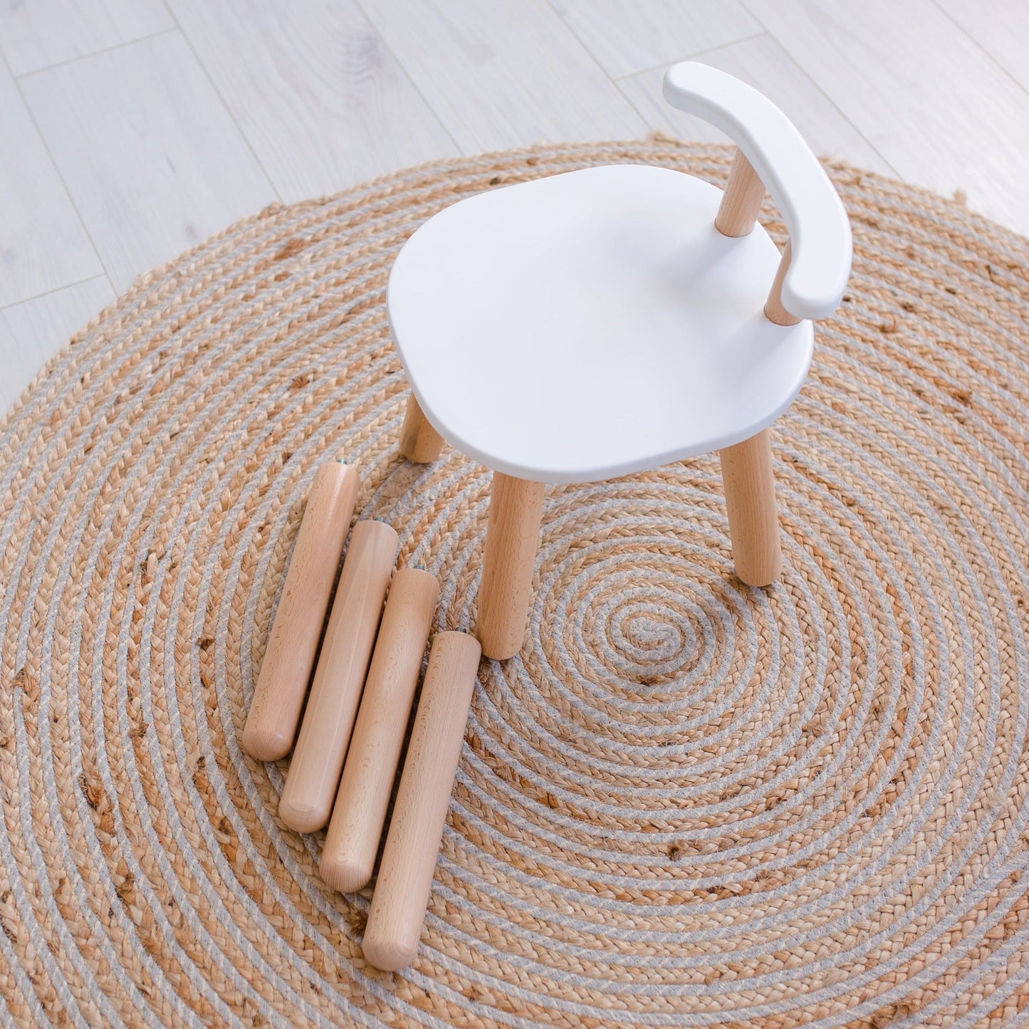 Chaise enfant en bois - Bois de hêtre