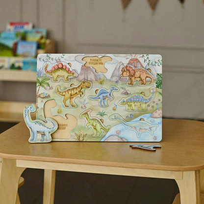 Puzzle en bois Dinosaures
