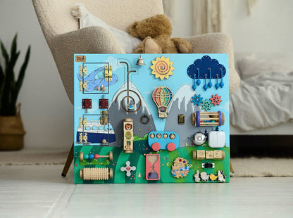 Tableau d'activités pour tout-petits - À la campagne