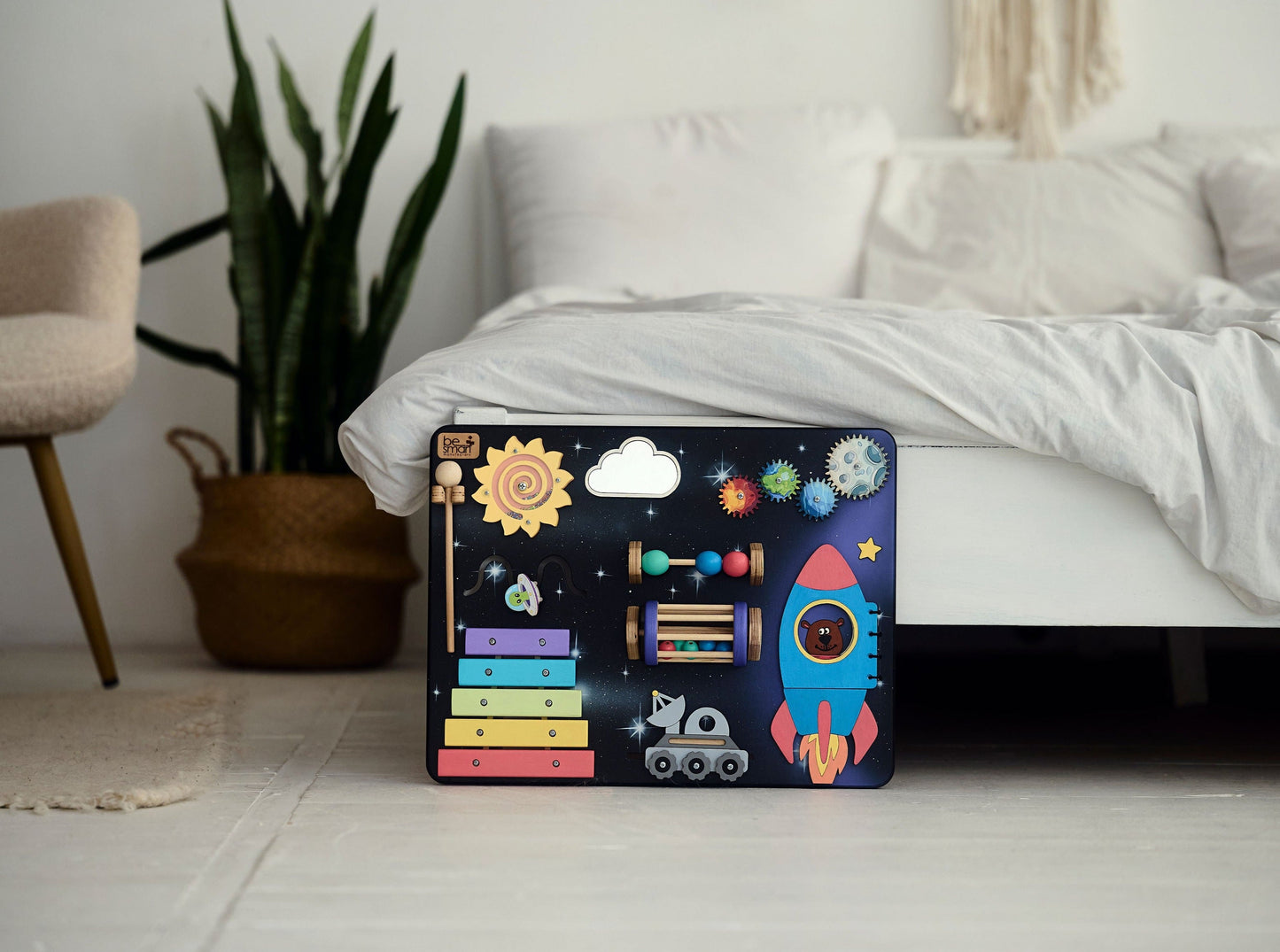 Petit tableau d'activités pour tout-petits 34x44 cm