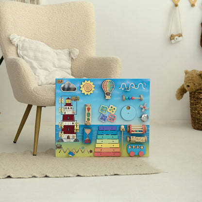 Tableau d'activités pour tout-petits - Phare