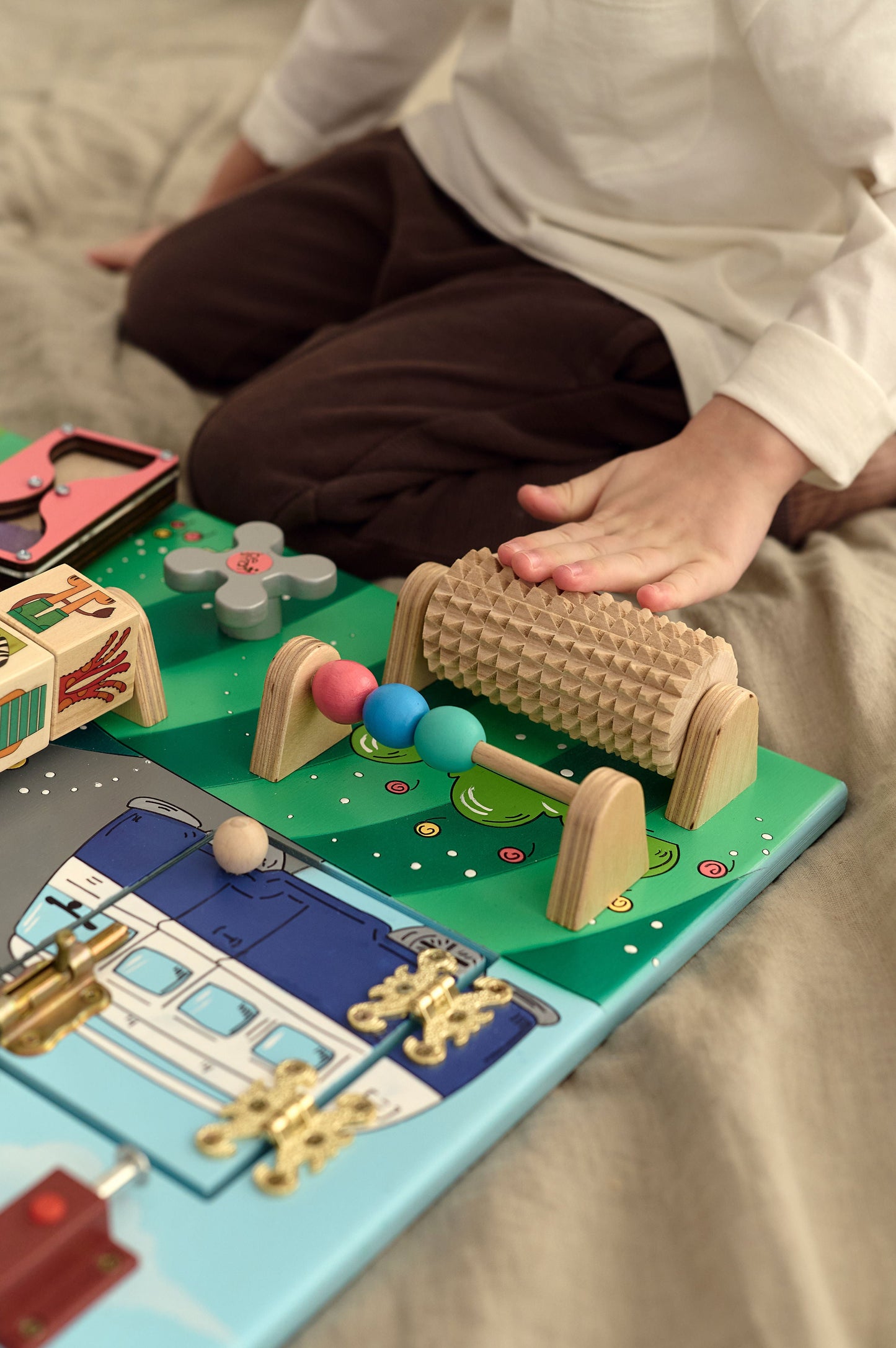 Tableau d'activités pour tout-petits - À la campagne