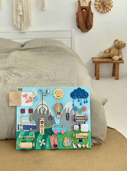 Tableau d'activités pour tout-petits - À la campagne