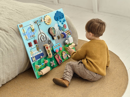 Tableau d'activités pour tout-petits - À la campagne