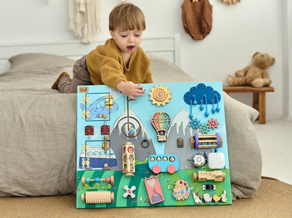 Tableau d'activités pour tout-petits - À la campagne