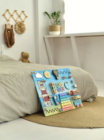 Tableau d'activités pour tout-petits - Phare