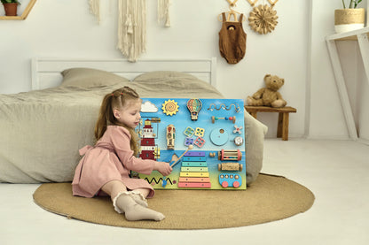 Tableau d'activités pour tout-petits - Phare