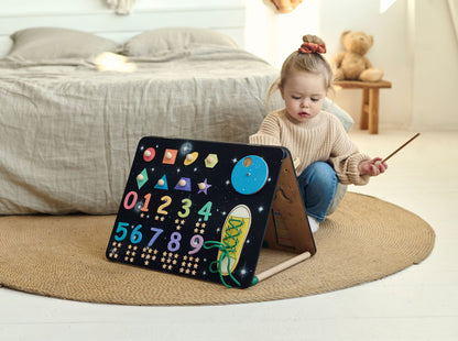 Petit tableau d'activités pour tout-petits 34x44 cm