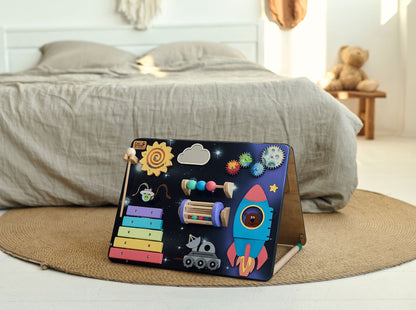 Petit tableau d'activités pour tout-petits 34x44 cm