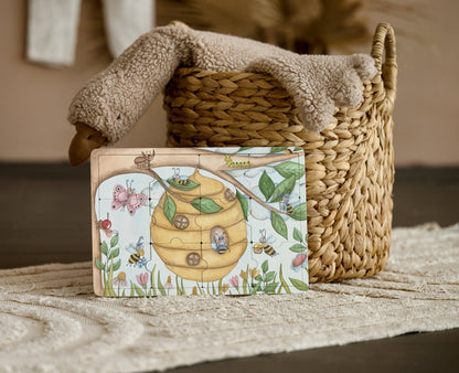 Puzzle en bois « Où vivent les abeilles à miel »
