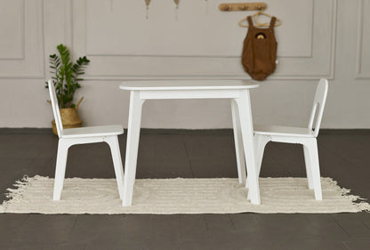 Ensemble table et chaises pour enfants - 7 couleurs