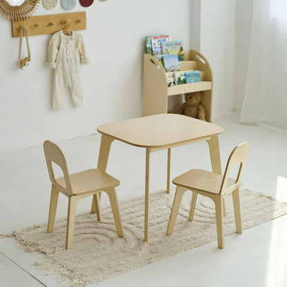 Ensemble table et chaises pour enfants - 7 couleurs