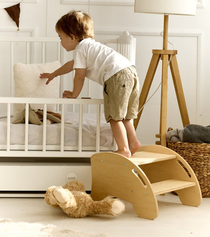 Tabouret escabeau en bois pour enfants