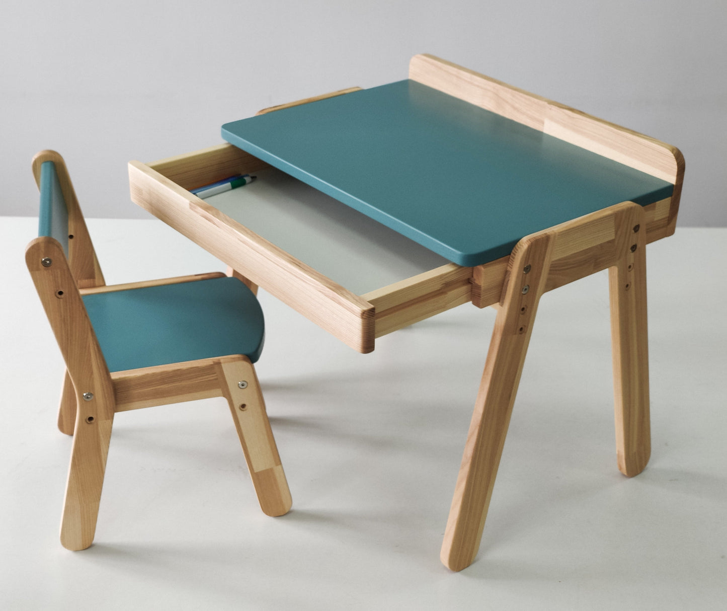 Bureau et chaise pour enfant - Bois de frêne