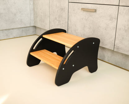 Tabouret escabeau en bois pour enfants