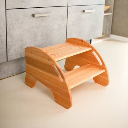 Tabouret escabeau en bois pour enfants
