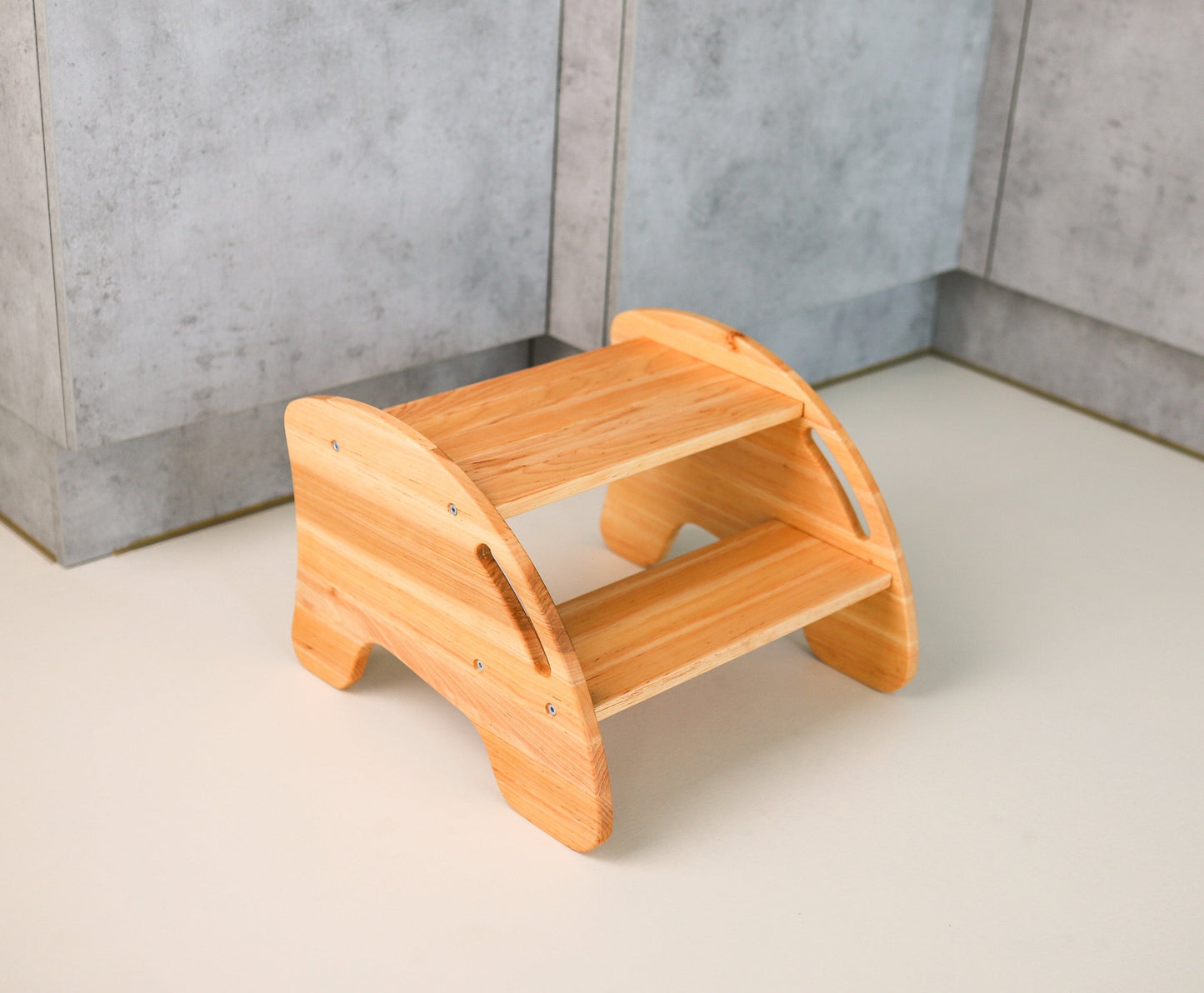 Tabouret escabeau en bois pour enfants