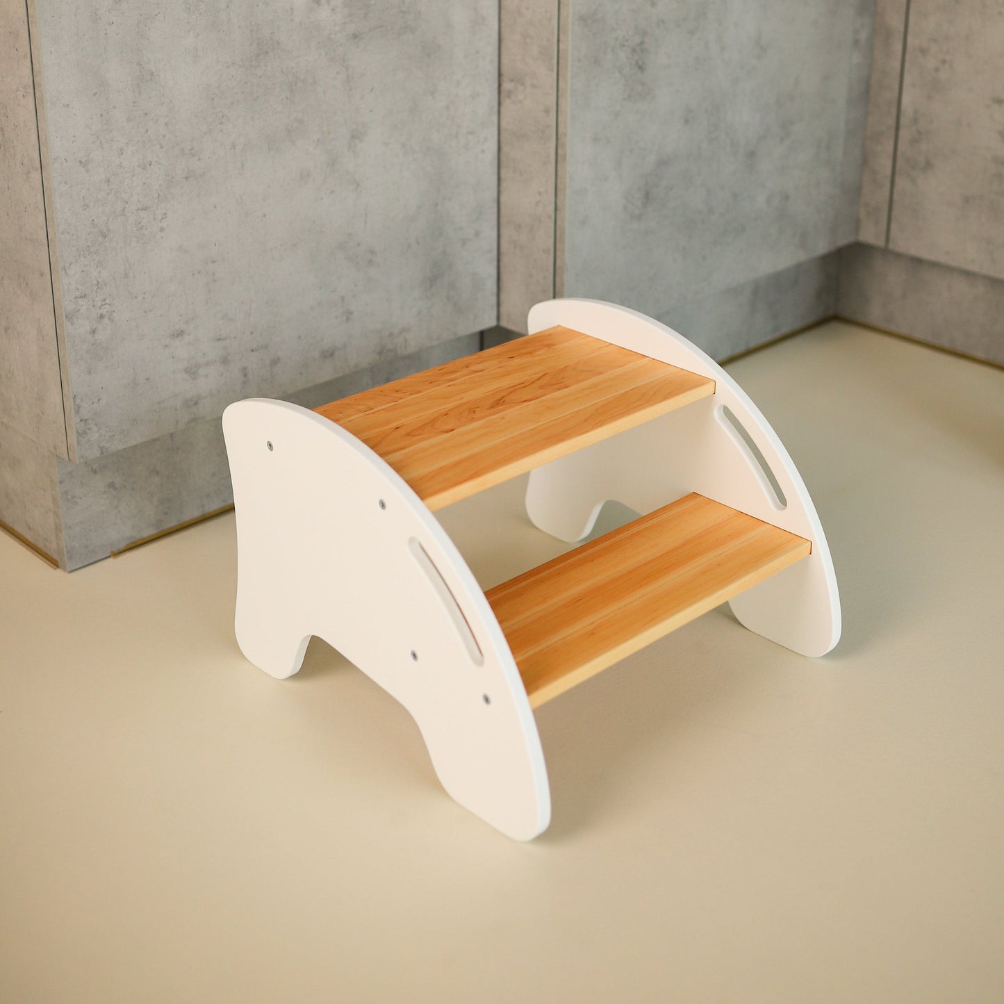 Tabouret escabeau en bois pour enfants