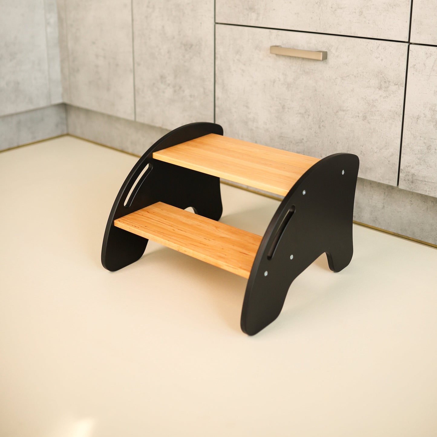 Tabouret escabeau en bois pour enfants