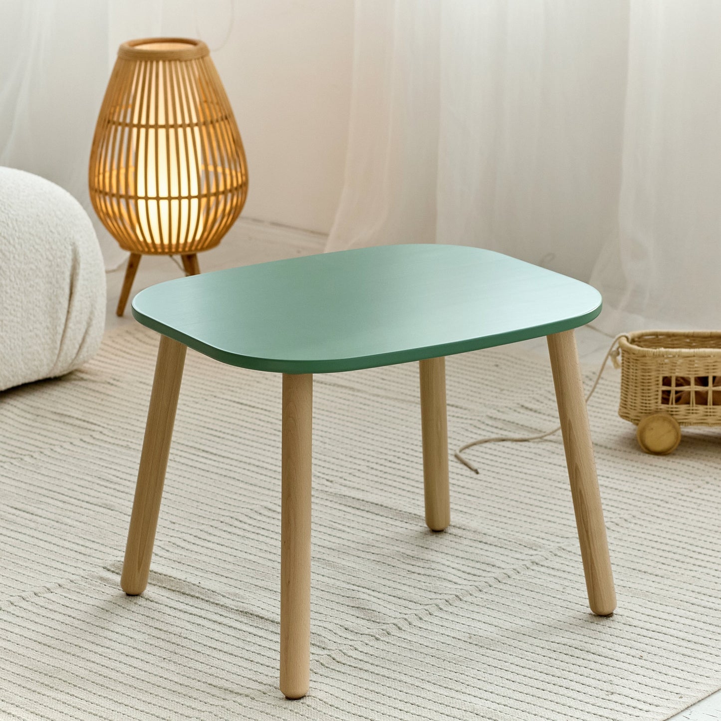 Table enfant en bois - Bois de hêtre
