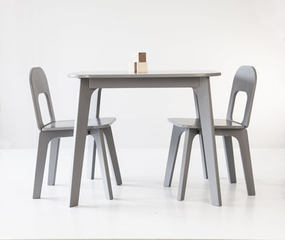 Ensemble table et chaises pour enfants - 7 couleurs