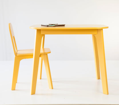 Ensemble table et chaise pour enfant - 7 couleurs