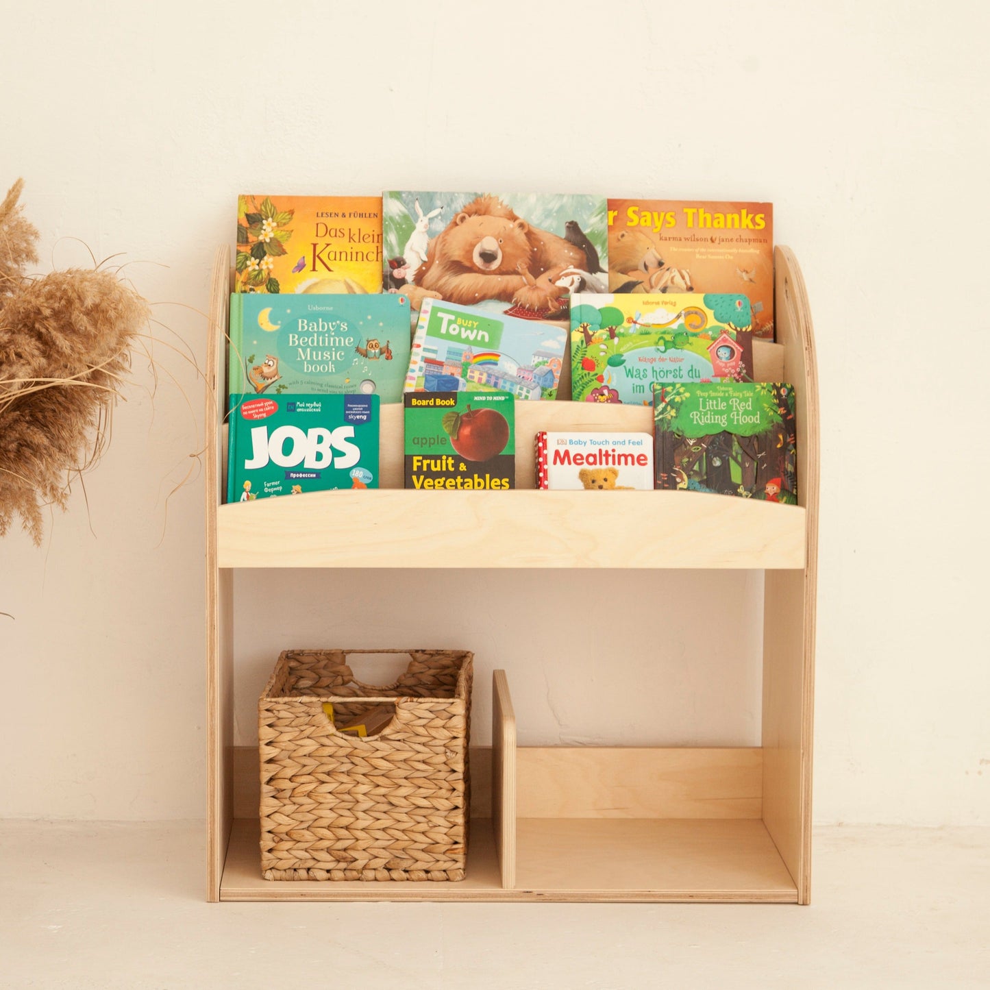 Grande bibliothèque pour enfants