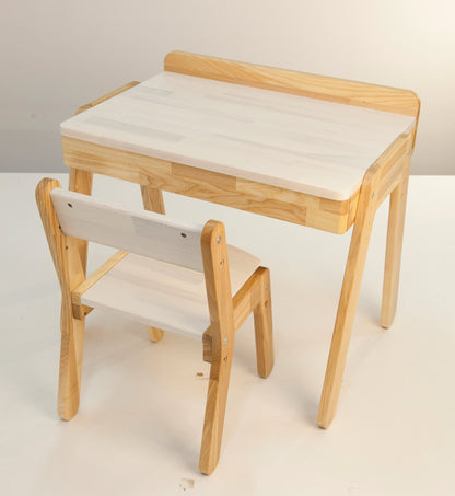 Bureau et chaise pour enfant - Bois de frêne