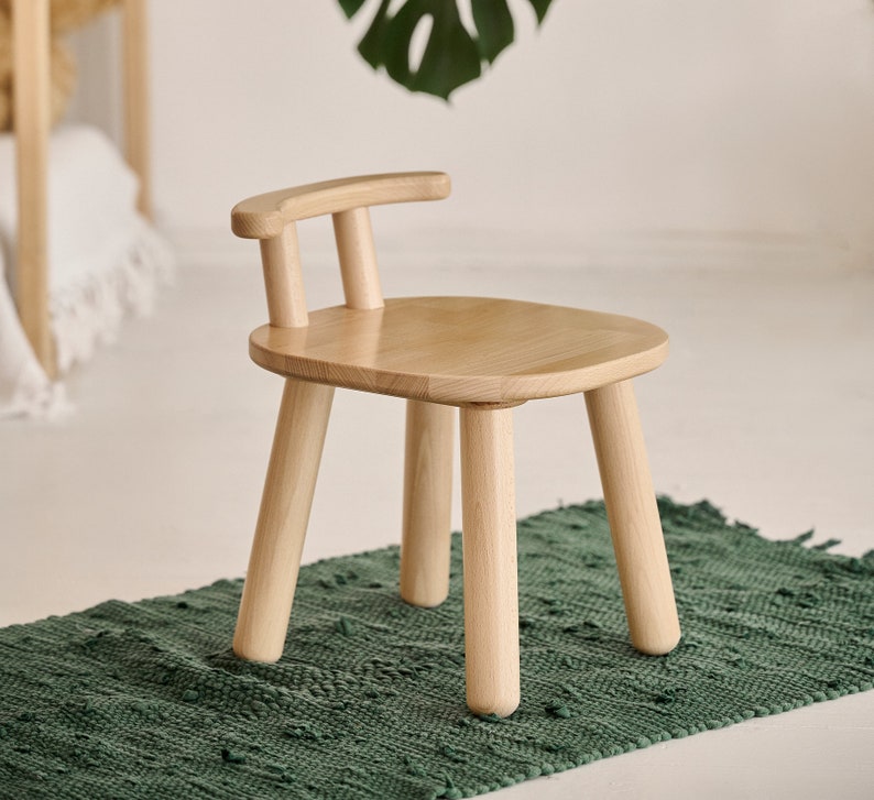 Chaise enfant en bois - Bois de hêtre