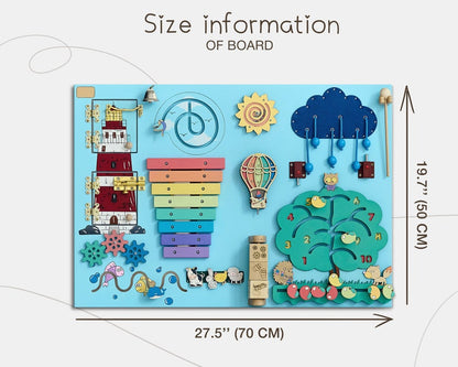 Tableau d'activités pour tout-petits - Myrtille