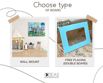 Tableau d'activités pour tout-petits - À la campagne