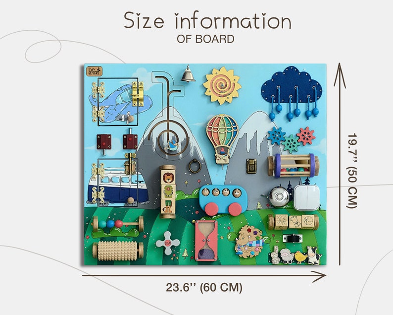 Tableau d'activités pour tout-petits - À la campagne