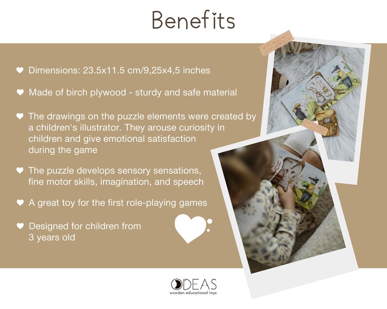 Puzzle en bois de la famille des lièvres