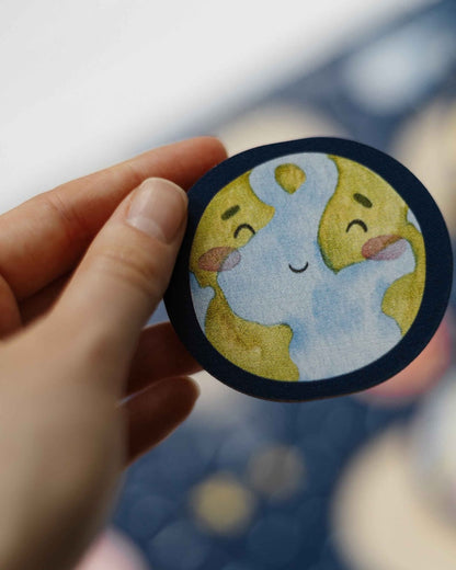 Puzzle en bois du système solaire