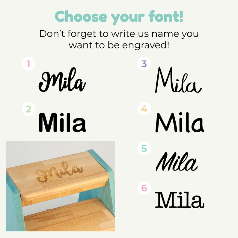 Tabouret Montessori pour tout-petits