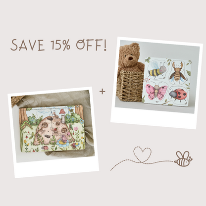 Puzzle en bois « Où vivent les fourmis »